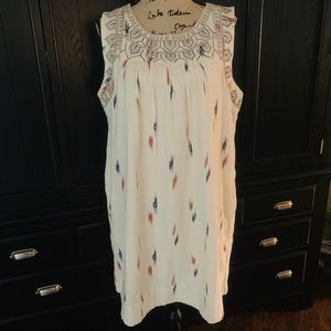 🔥SALE🔥 Lucky Brand Embroidered Dress